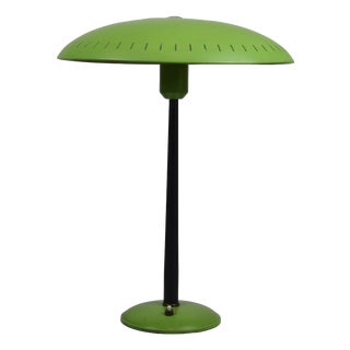 Green Table Lamp by Louis Kalff for Philips, Netherlands, 1960s For Sale
