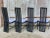 Wood Set of 4 Model L4K 252 High-Back Dining Chairs by Liberty Furniture, Canada, 1980s For Sale - Image 7 of 13