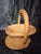 Mid 20th Century Vintage Solid Oak Collapsible Basket For Sale - Image 5 of 11