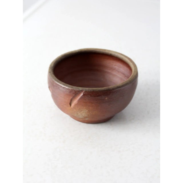 Vintage Studio Pottery Bowl For Sale - Image 4 of 8
