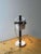 Vintage Desk Lamp in White Metal, 1970s For Sale - Image 6 of 10