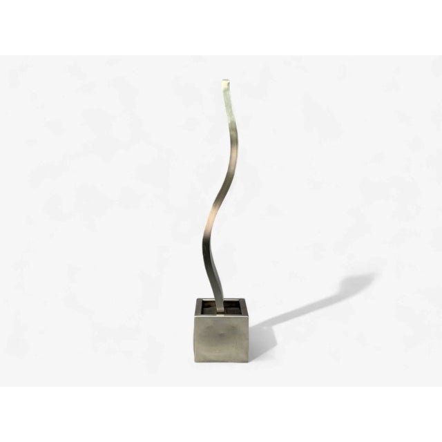 2000 - 2009 Archie Held, Contemporary, Stainless Steel, Monumental Water Sculpture, Usa 2000 For Sale - Image 5 of 10