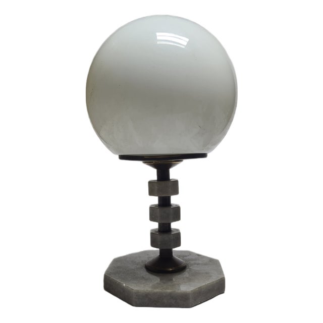 Art Deco Style Bedside Lamp from Polam, Poland, 1970s For Sale