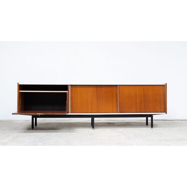 Black Large Sideboard by George Frydman for EFA, 1960s For Sale - Image 8 of 9