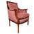 Hancock & Moore Vintage Hancock & Moore Louis XVI Neoclassical Mahogany Bergère Chairs - A Pair For Sale - Image 4 of 17