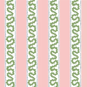 Harbor Trail Bahama Pink Wallpaper Sample
