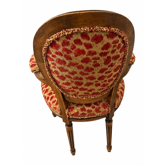 Beautiful vintage condition with age-appropriate wear to the wood frame including minor scuffs and patina consistent with...