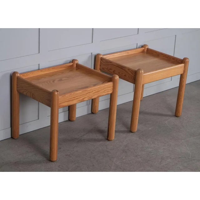 Bedside Tables, Denmark, 1970s, Set of 2 For Sale - Image 6 of 9