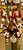 Amber Antique Italian Iron and Colored Crystal Chandelier With Crystal Beading For Sale - Image 8 of 18