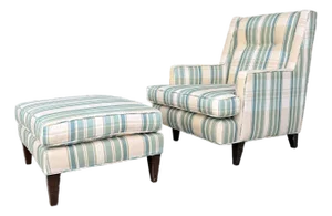 Edward Wormley for Dunbar Lounge Chair & Ottoman