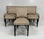 This set of eight chairs by Antonio Cassi Ramelli was produced in Italy in the 1940s. They are all ebanized and...