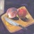 Postmodern Still Life Tryptic, "Snack Time", Oil on Canvas, Signed by Artist For Sale - Image 3 of 8