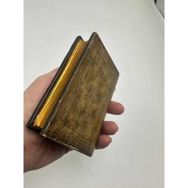 Faux Antique Book With Frog For Sale - Image 4 of 4