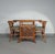 Vintage Balcony Chairs and Table in Rattan and Bamboo, 1970s, Set of 3 For Sale - Image 6 of 18