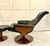 1970's Westnofa Norwegian Modern Reclining Lounge Chair and Ottoman For Sale - Image 10 of 18