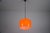 Mid-Century Red Glass Pendant Lamp, Italy, 1960s For Sale - Image 3 of 15