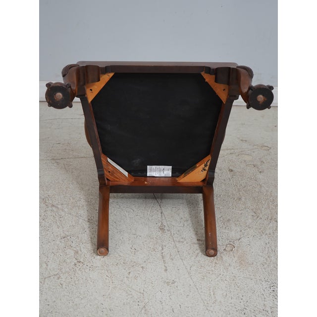 Pair Henkel Harris Ball & Claw Mahogany Armchairs For Sale - Image 9 of 12