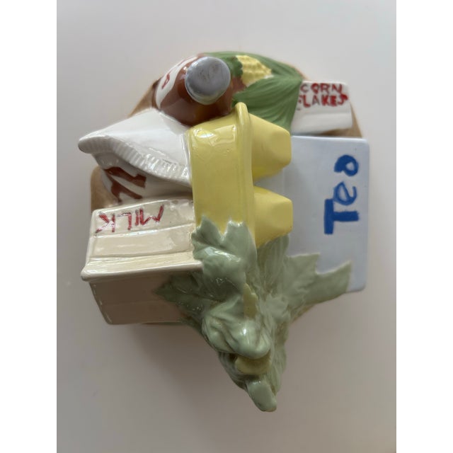 Vintage Lidded Ceramic Kitchen Container-1976 For Sale - Image 9 of 12