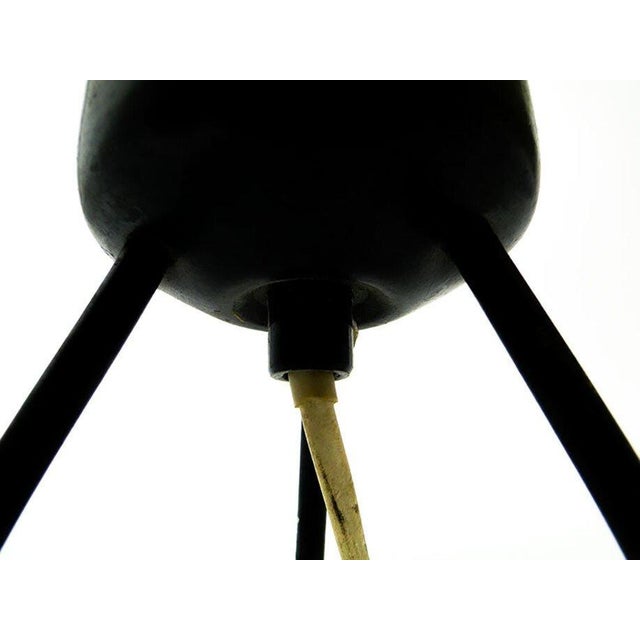 Metal Pop Art Glass Bedside Lamp, Poland, 1960s For Sale - Image 7 of 8