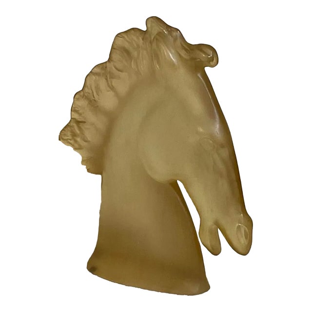 1970's Large Resin Cast Horse Head Decorative Sculpture Chairish