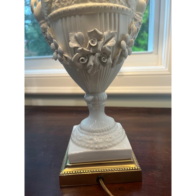 Ceramic Late 20th Century Frederick Cooper Urn Lamps - a Pair For Sale - Image 7 of 9