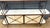 Maison Jansen Style Iron Brass & White Glass Bakers Rack with Cabinet, 1950s For Sale - Image 11 of 18