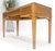 Vintage Mid Century c1970s Wicker Low Profile 3 Drawer Desk Console Mint For Sale - Image 10 of 13