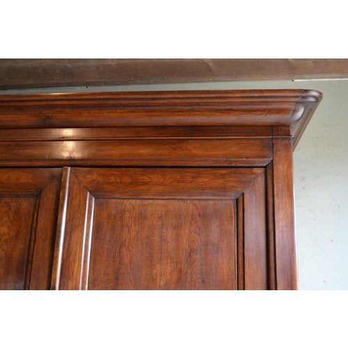 Antique Louis Philippe Oak Cabinet For Sale - Image 5 of 10