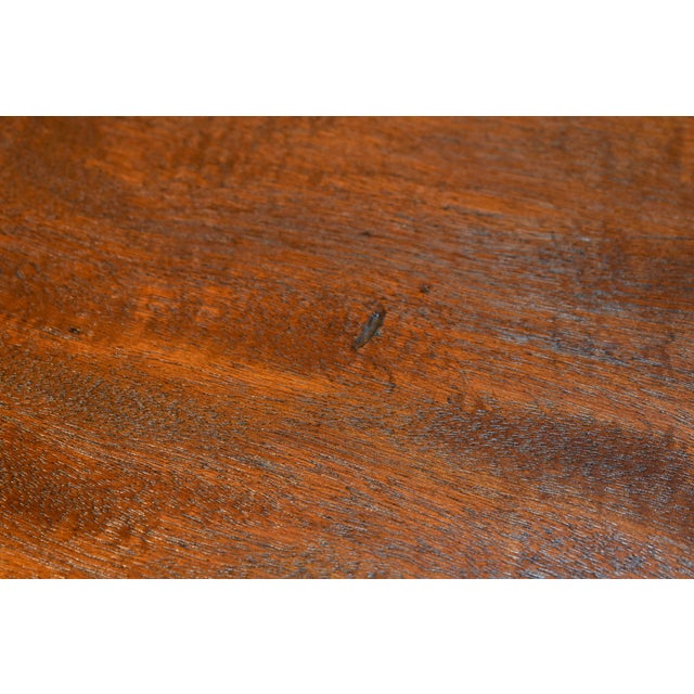 Beacon Hill Collection Inlaid Mahogany Tiered Side Table, Circa 1960's For Sale - Image 11 of 13