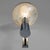Nickel-Plated Brass and Printed Glass Sconce, 1960 For Sale - Image 6 of 9