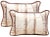 2000s Woods Print Linen Lumbar Pillow Cover With Velvet Piping – a Pair For Sale - Image 13 of 13