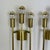 1970s Italian Brass Theatre Wall Light Sconces in the style of Gio Ponti, Stilnovo, Italy, 1970s, Set of 2 For Sale - Image 5 of 18