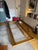 Mid-Century Danish Modern Daybed With Bentwood Back and Navy Velvet Cushions, 1960s For Sale - Image 9 of 9