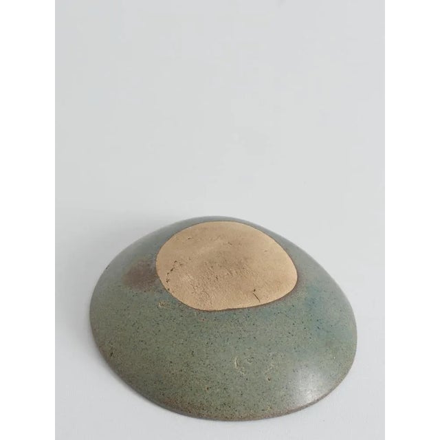 Mid-Century Modern Handmade Stoneware Bowl with Abstract Motif, 1960s For Sale - Image 18 of 18