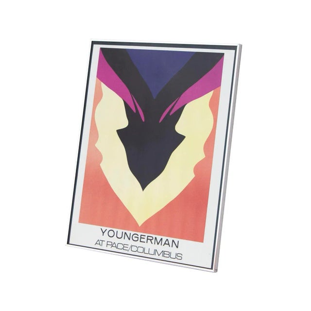 Abstract Framed Print- Youngerman at Pace / Columbus For Sale - Image 3 of 9