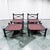 Diego Giacometti Style Neoclassical Lounge Chair With Footstool - a Pair For Sale - Image 9 of 10