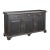 19th Century Swedish Black Painted Pine Sideboard Buffet For Sale