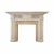 English Carved Statuary Marble Mantel For Sale - Image 9 of 9