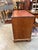 Mid-Century Western Campaign Leather-Clad Horseshoe Desk For Sale - Image 4 of 9
