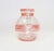 Art Deco Blown Glass Red Striped Bulbous Form Pitcher / Jug For Sale - Image 4 of 15