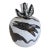 Caramba Crystal Apple Paperweight Ulrica Hydman Vallien Kosta Boda, Sweden 1990s For Sale