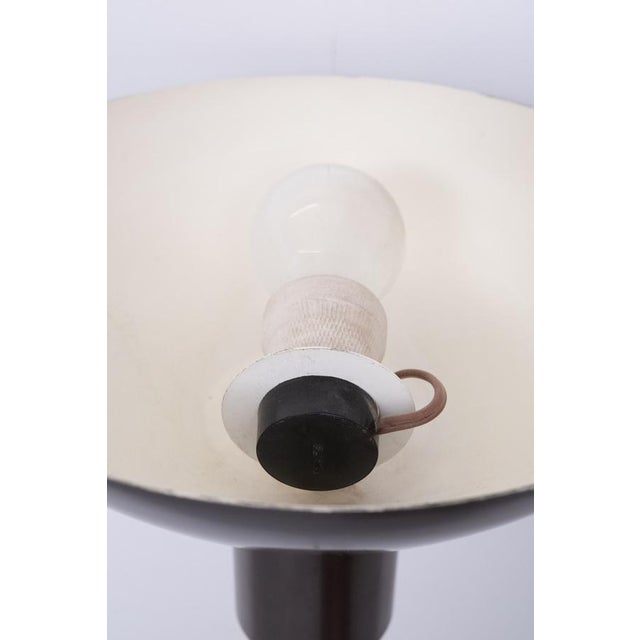 Brown ND60D Diablo Wall Lamps by Louis Kalff for Philips, 1960s, Set of 2 For Sale - Image 8 of 10