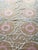Mid-Century Modern Hand-Embroidered Large Neutral Tan Suzani Bedspread For Sale - Image 3 of 9