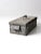 This is an authentic antique galvanized metal tool box. It is designed for maximum portability, featuring a top carry...