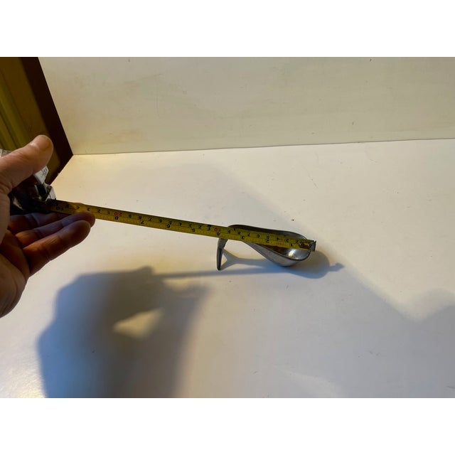 Vintage Art Deco Whale Pipe Rest in Pewter by Just Andersen, 1930s For Sale - Image 6 of 8