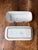 1990s Caleca Leaf Pattern Made in Italy Butter Dish With Lid For Sale - Image 11 of 11