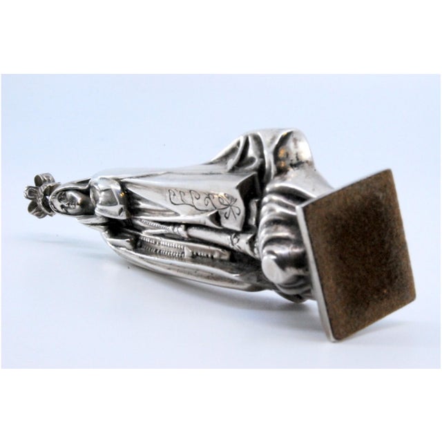 Silver Statuette of Our Lady of Fatima For Sale - Image 10 of 11