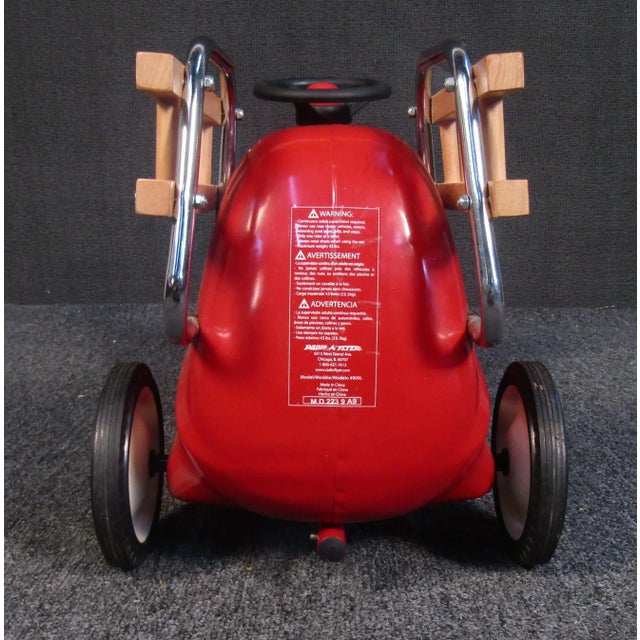 Vintage Radio Flyer Fire Engine #9 For Sale In New York - Image 6 of 9