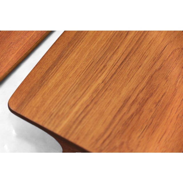 Nesting Table in Teak by Johannes Andersen for CFC Silkeborg, Denmark, 1960s, Set of 3 For Sale - Image 10 of 16