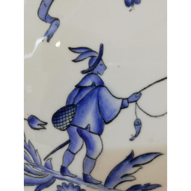 Mid-Century Modern Decorative Plate by Gio Ponti for Richard Ginori, Italy, 1930s For Sale - Image 3 of 7